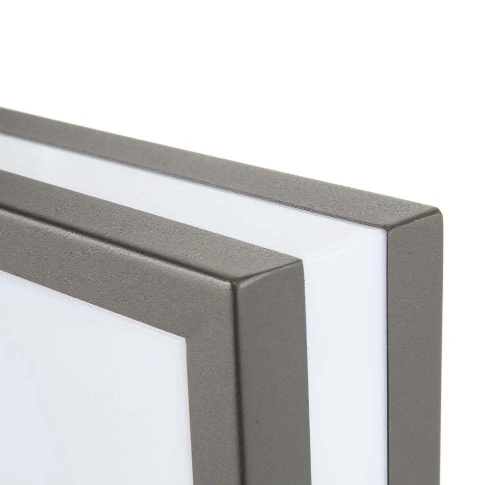 Matteo udendørs loftlampe, 2 x E27, IP44, antracit