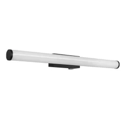 Mattimo LED-væglampe, bredde 60 cm, sort, afbryder