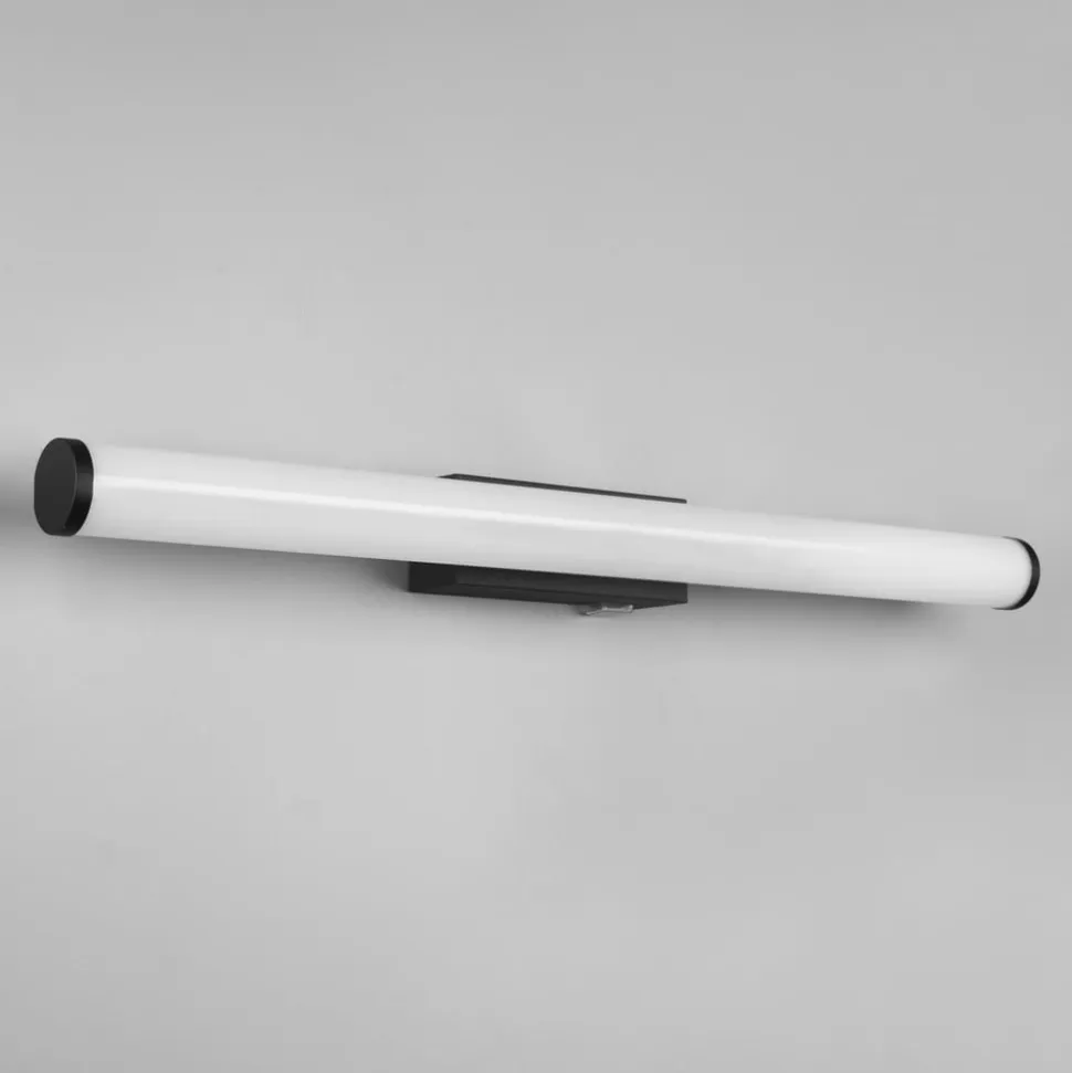 Mattimo LED-væglampe, bredde 60 cm, sort, afbryder