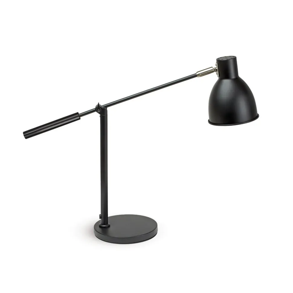 MAULfinja bordlampe, sort, metal, justerbar