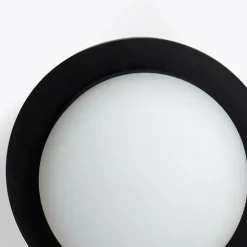 May LED-væglampe, IP44, sort
