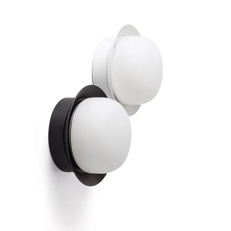May LED-væglampe, IP44, sort