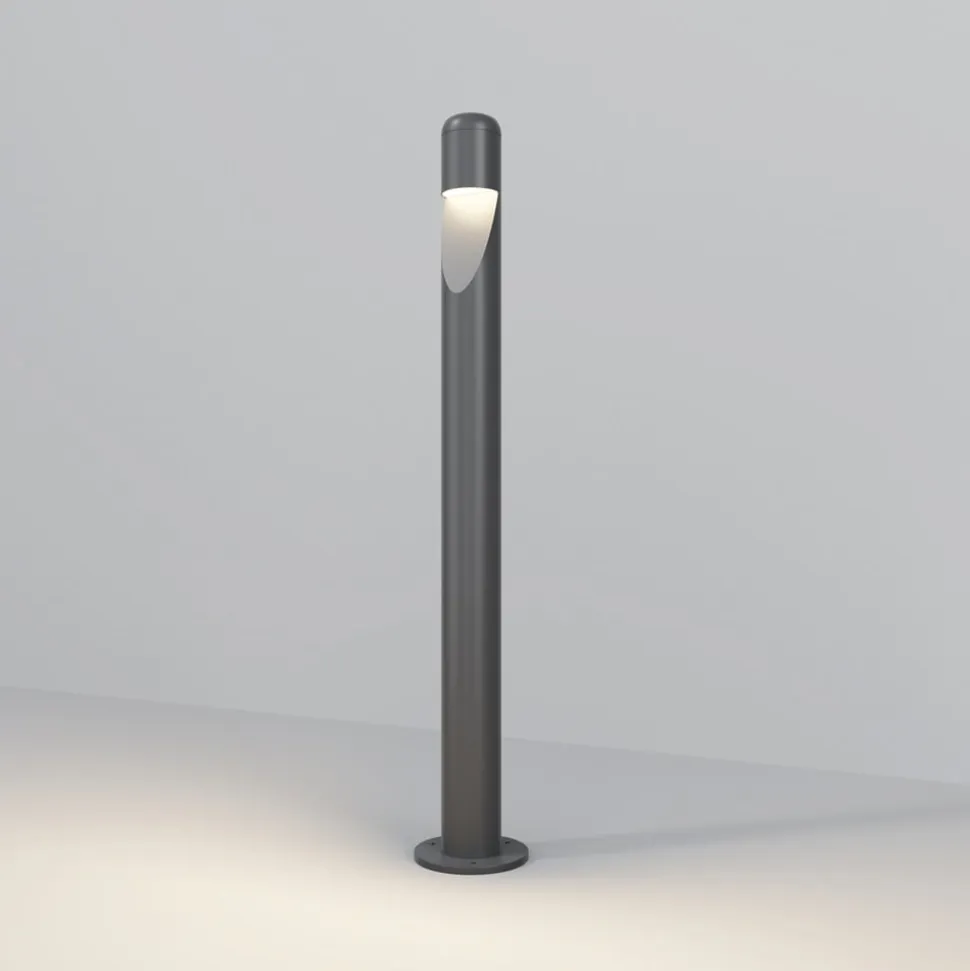 Maytoni Hagen LED-gadelampe, 3000K, grafit