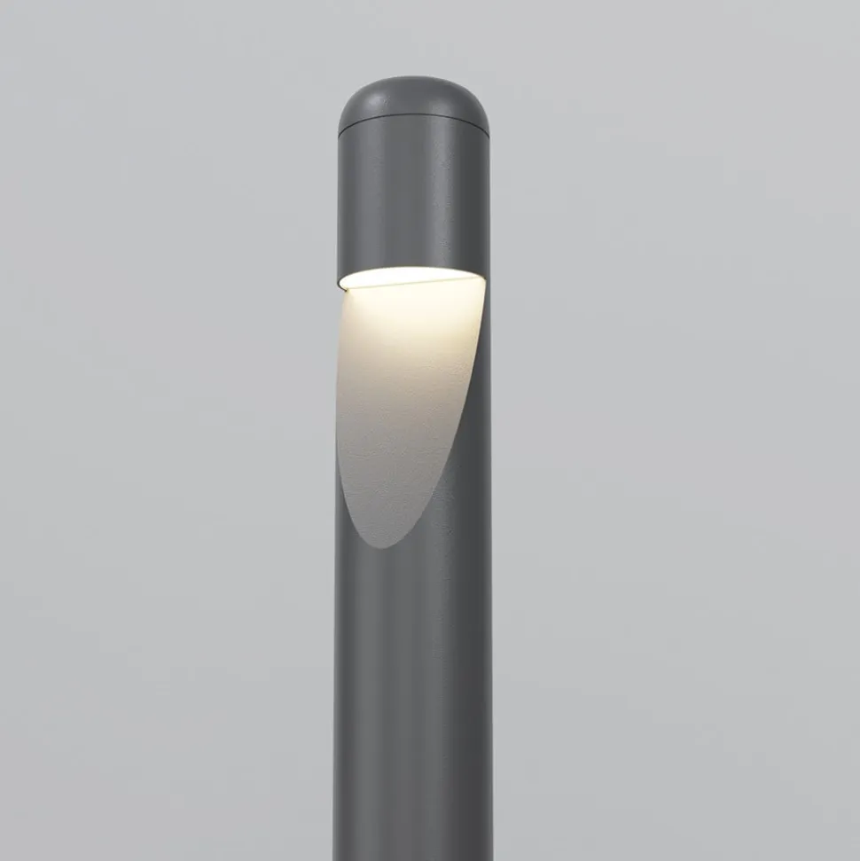 Maytoni Hagen LED-gadelampe, 3000K, grafit