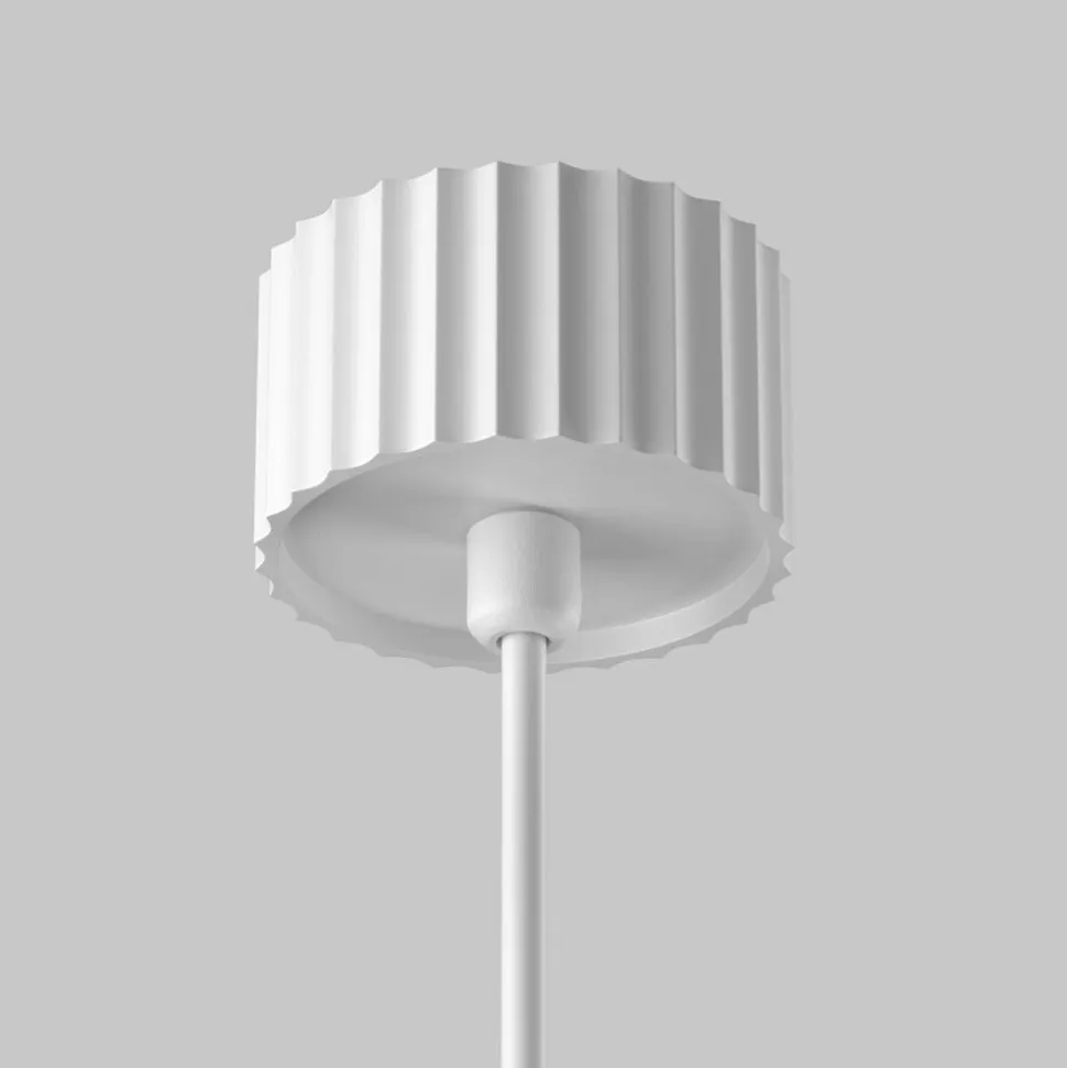 Maytoni hængelampe Calipso, hvid, Ø 5,6 cm, aluminium, GU10