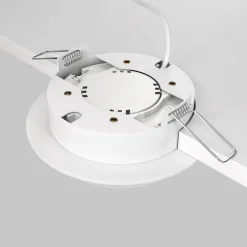 Maytoni Hoop indbygningslampe, rund, hvid