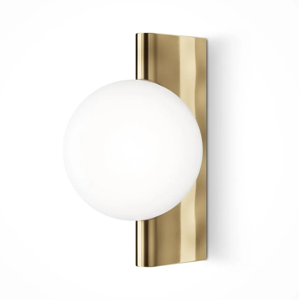 Maytoni væglampe Avantgarde messing glas/metal højde 30 cm