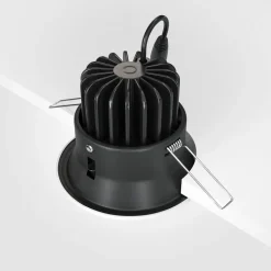Maytoni Yin LED indbygningslampe, IP20, 3000K, triac, hvid