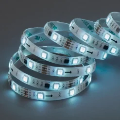 Med 164 lysfunktioner - Mo 500 cm RGB-LED-stripe