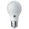 MEGAMAN E27 LED-pære, 7,3 W, 2700 K, sensor