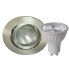 Megatron DecoclicSet indbygn.spot GU10 5,2 W jern