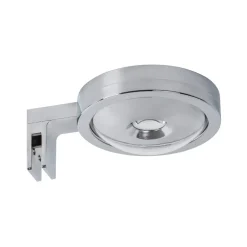 Megatron il Nostro LED-spejllampe med klemme, krom