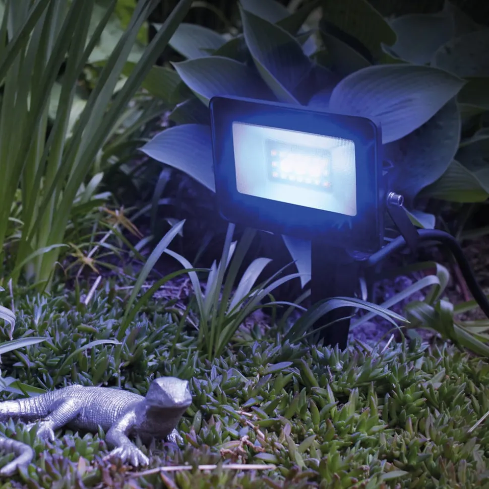 Megatron LED udendørs spotlight MT69070, RGBW