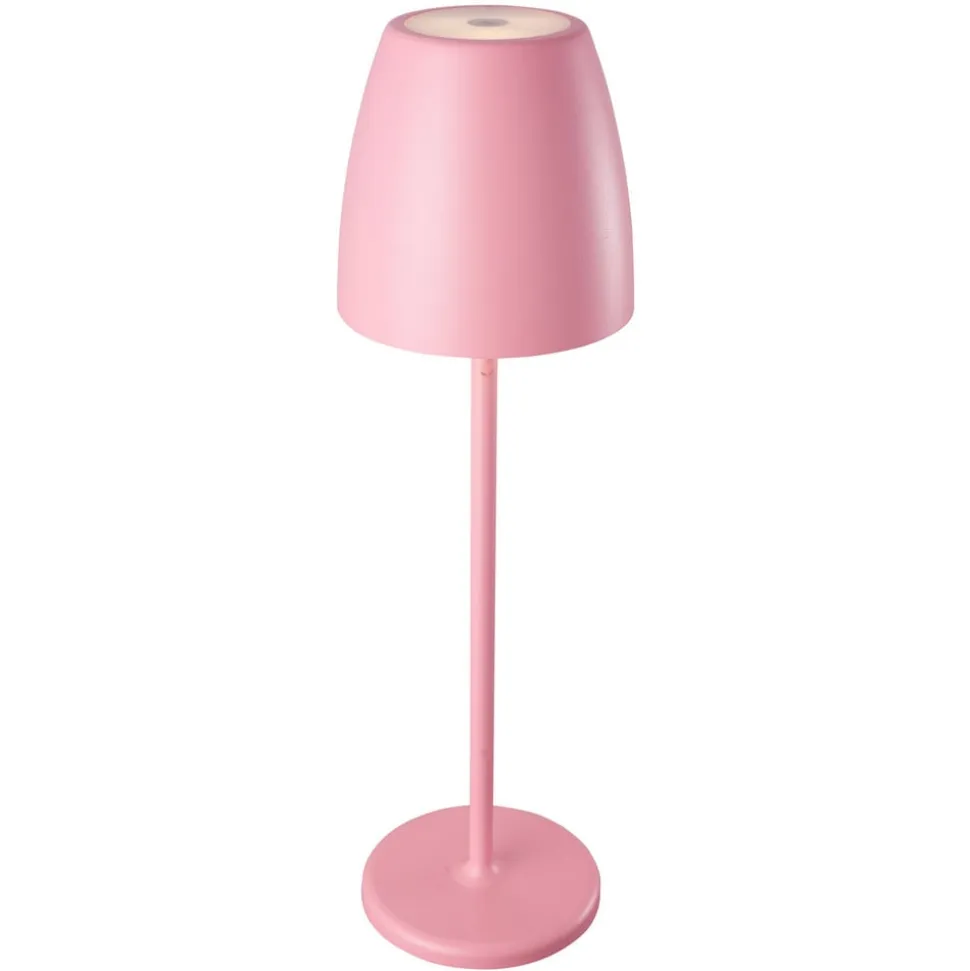 Megatron Tavola LED-batteribordlampe, rosa