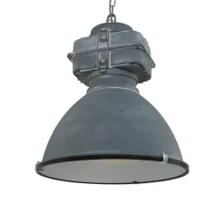 Mexlite Densi hængelampe, grå, Ø 47 cm, metal
