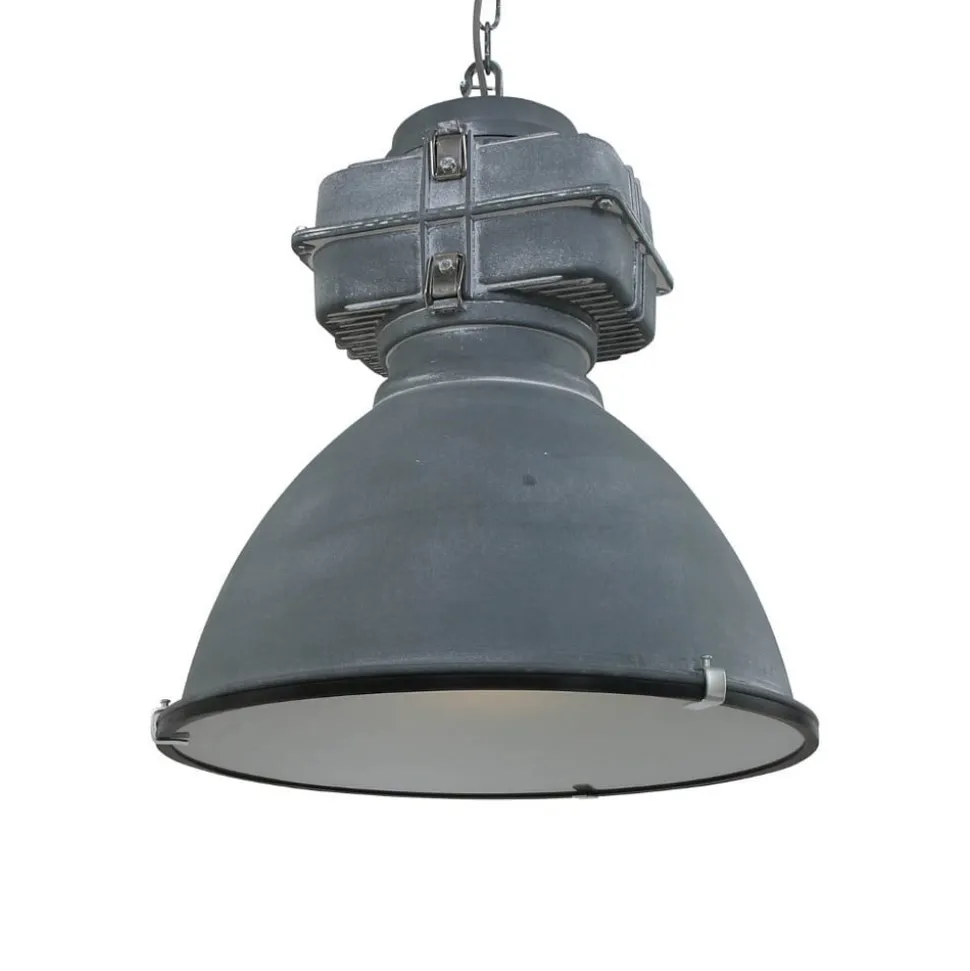 Mexlite Densi hængelampe, grå, Ø 47 cm, metal