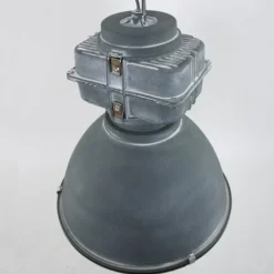 Mexlite Densi hængelampe, grå, Ø 47 cm, metal