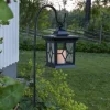 Milan LED-solcellelampe med 3 anvendelsesmuligheder