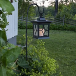 Milan LED-solcellelampe med 3 anvendelsesmuligheder