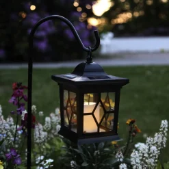 Milan LED-solcellelampe med 3 anvendelsesmuligheder