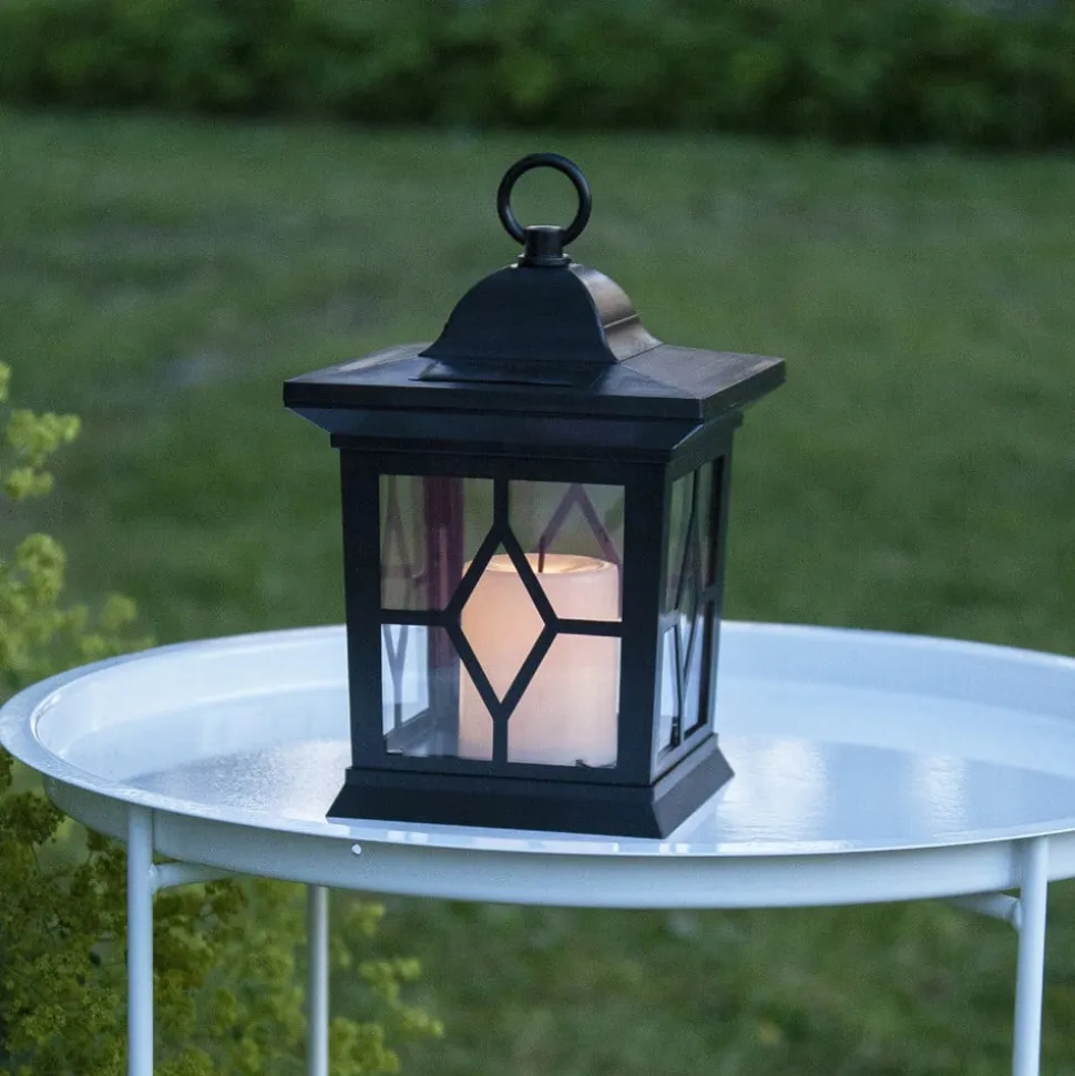 Milan LED-solcellelampe med 3 anvendelsesmuligheder