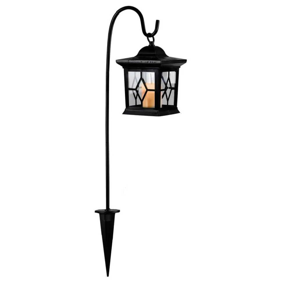 Milan LED-solcellelampe med 3 anvendelsesmuligheder