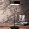 Miram LED-bordlampe med batteri, kan dæmpes, sort