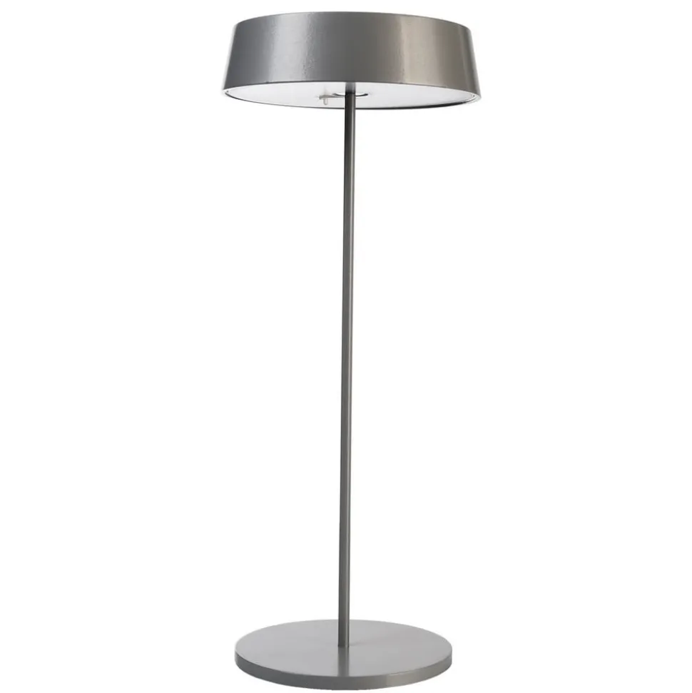 Miram LED-bordlampe med batteri, kan dæmpes, grå