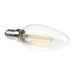 Müller Licht LED-stearinlys E14 4W 827 glødetråd