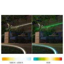 Müller Licht tint LED-Strip Outdoor, 500 cm