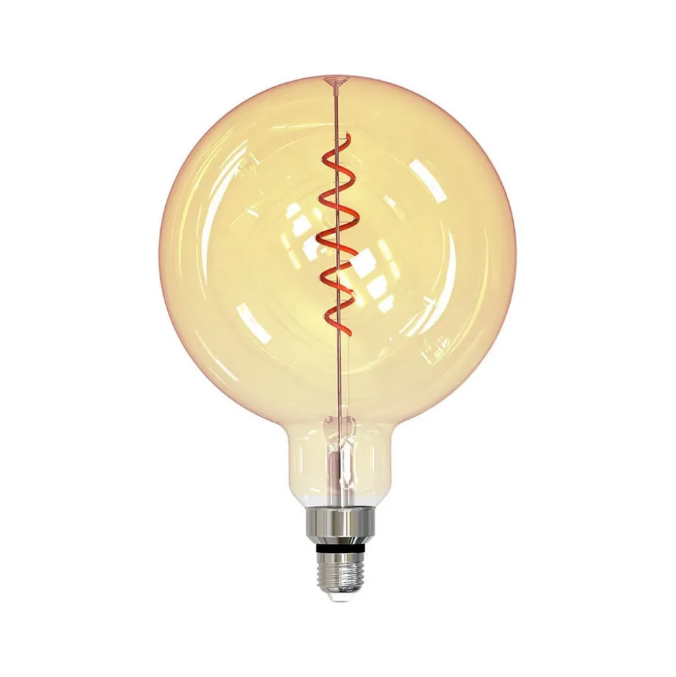 Müller Licht tint white LED-globe E27 4,9 W guld