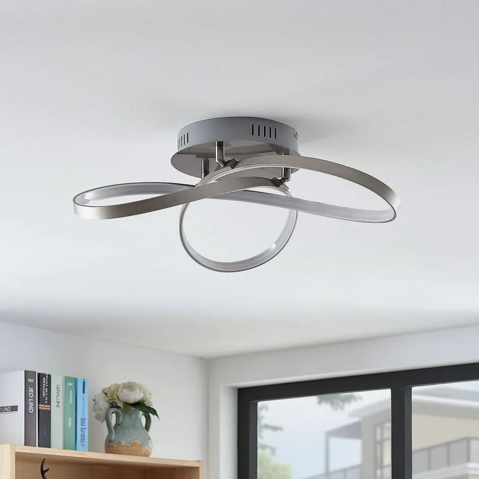 Moderne designet LED-loftlampe Saliha