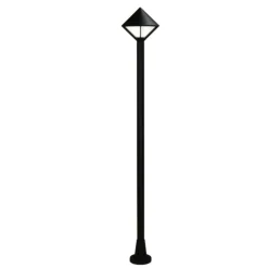 Moderne lampemast 179 i sort