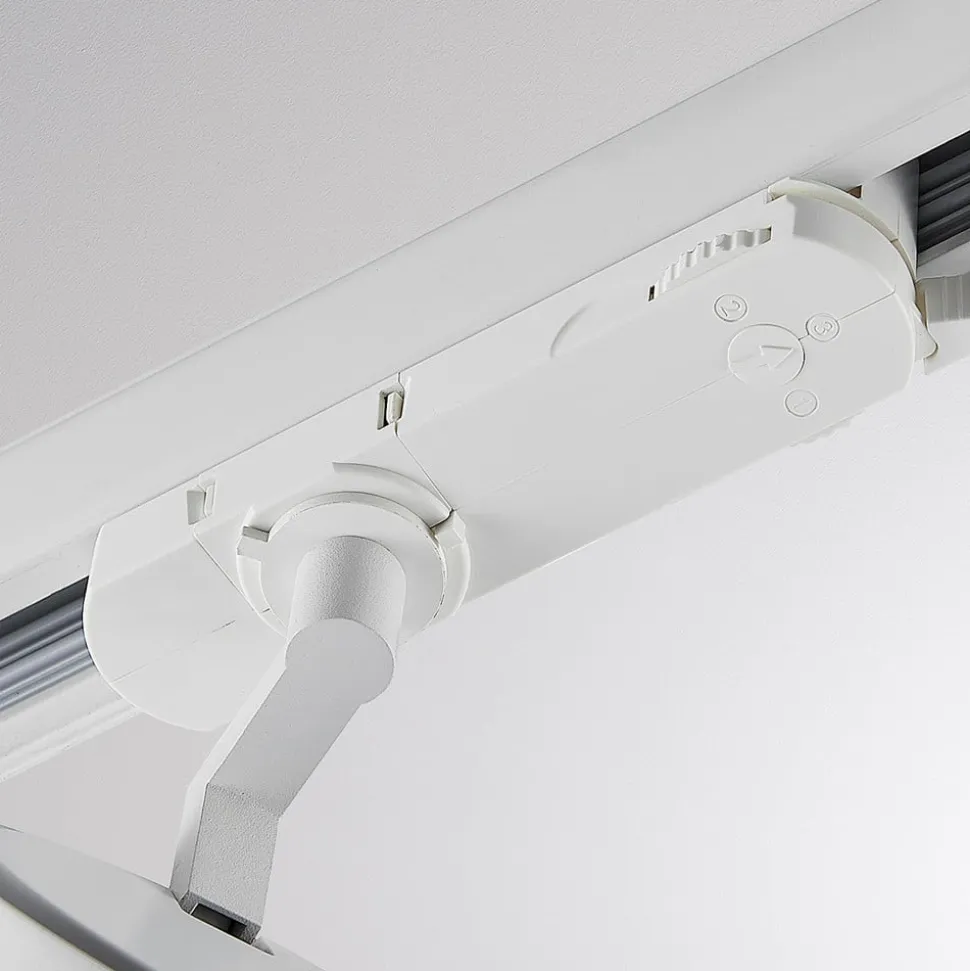 Molto Luce LED 3-faset skinnespot Magis, hvid, 830