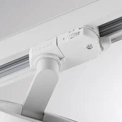 Molto Luce LED 3-faset skinnespot Mag, hvid, 830