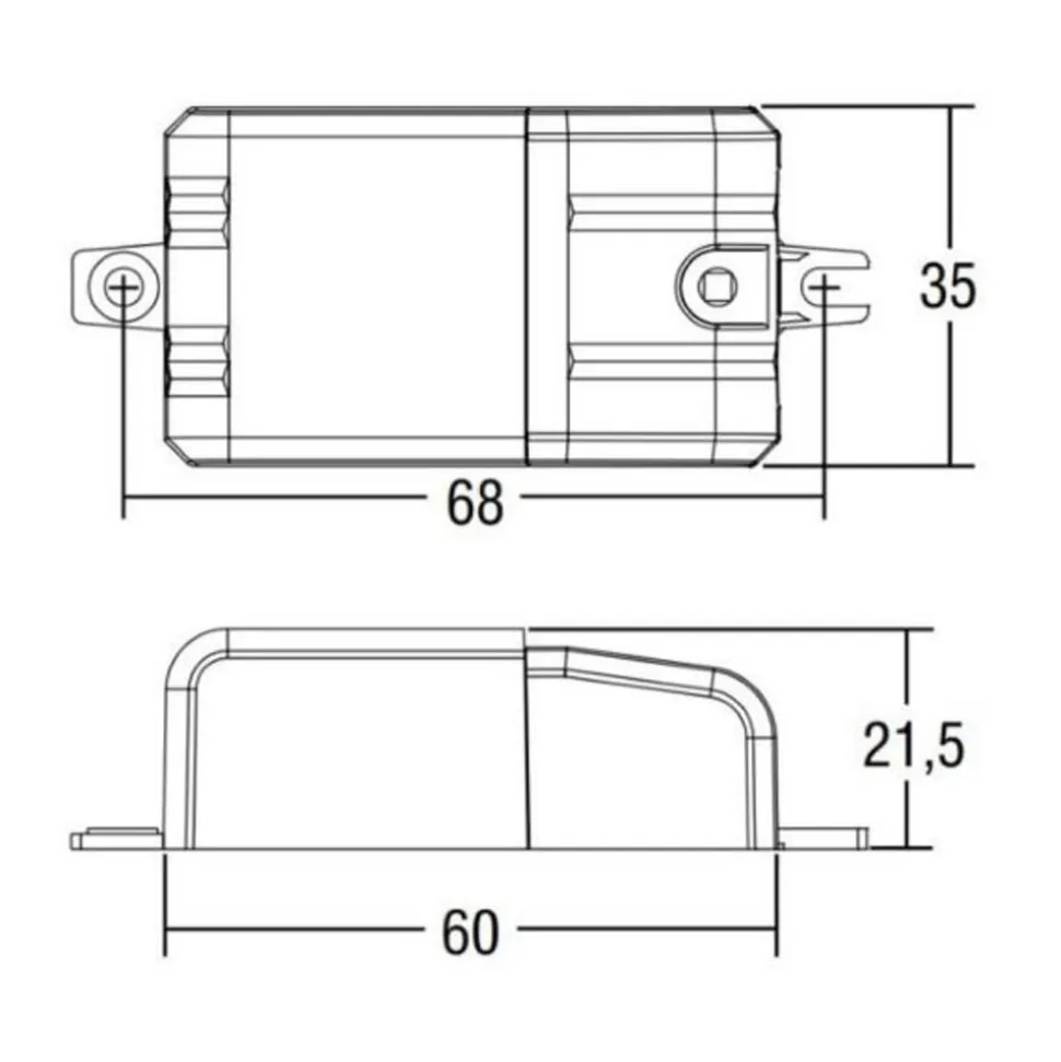 Molto Luce LED-konverter 350 mA, 6 W