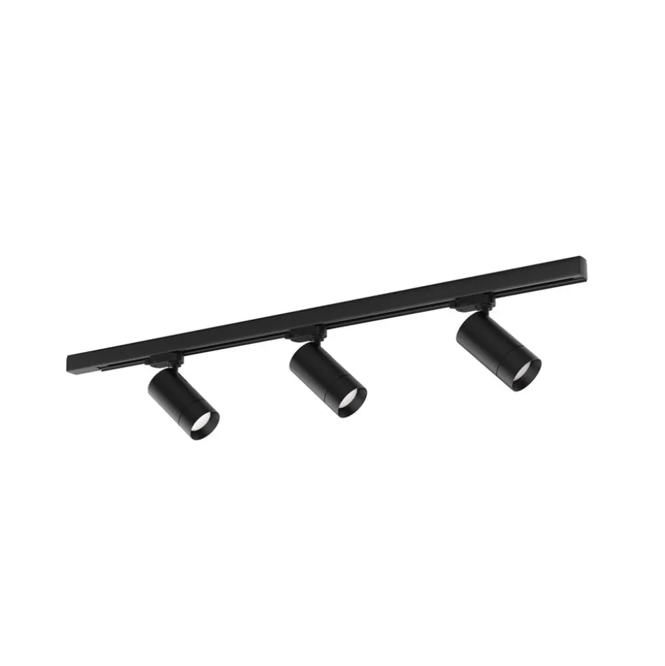 Molto Luce LED-skinnesystem Moove, sort, 3-lys
