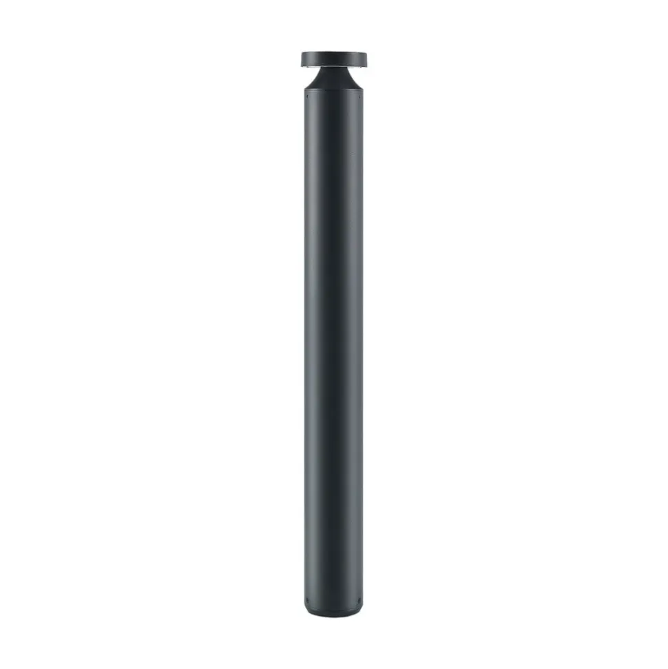Molto Luce Mona LED-vejlampe, Ø 10 cm, aluminium, højde 85 cm