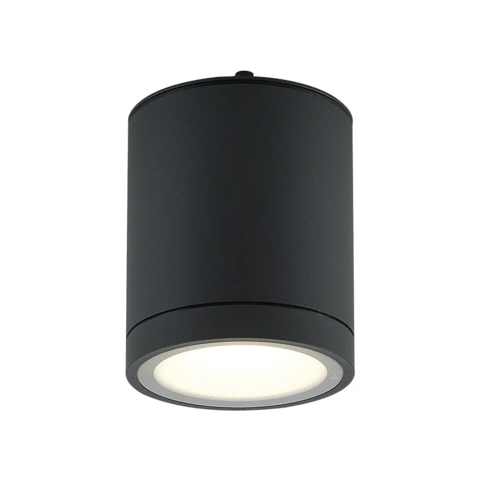 Molto Luce udendørs spotlampe Foris Round SD, antracit, aluminium