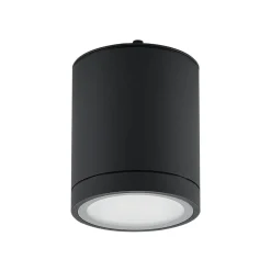 Molto Luce udendørs spotlampe Foris Round SD, antracit, aluminium
