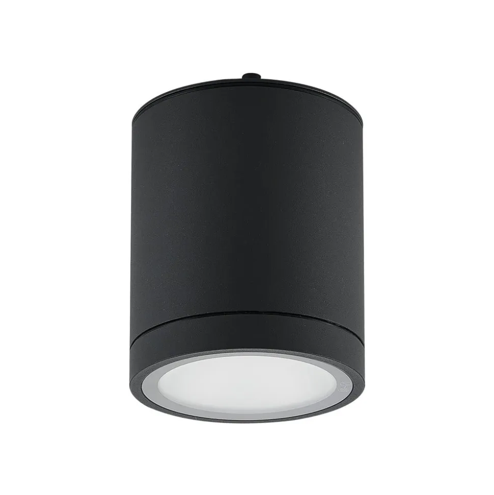 Molto Luce udendørs spotlampe Foris Round SD, antracit, aluminium