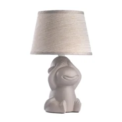 Monkey bordlampe, brun, keramik, 28 cm høj, E14