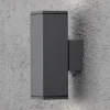 Monza udendørs spot, antracit, 2 lyskilde