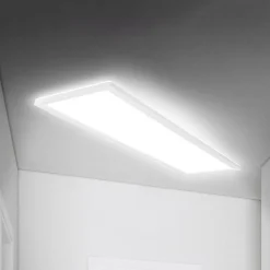 Move LED-panel, sensor, 98 x 20 cm, IP44, plast, hvid