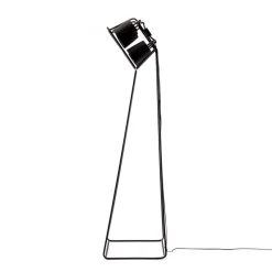 Multilamp gulvlampe, 6 lyskilder, sort