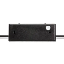 Nala LED-væglampe, sort, bredde 75 cm