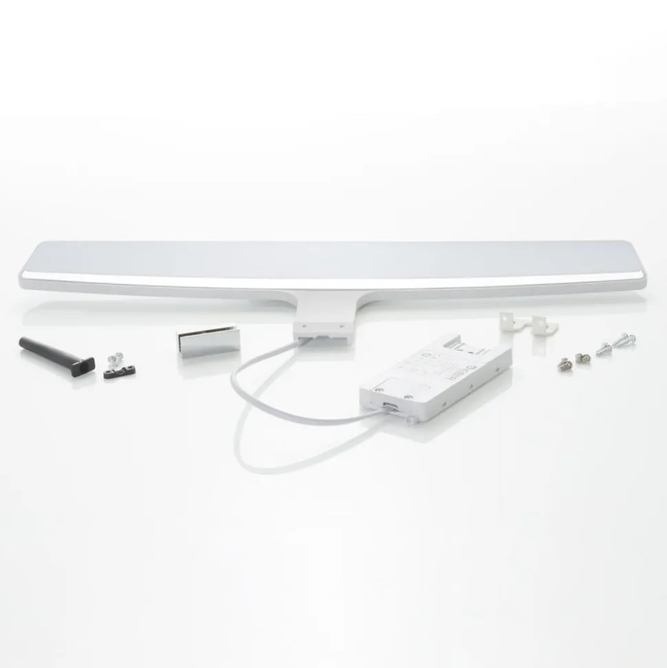 Nayra - hvid LED-spejllampe