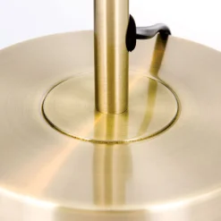 Nemo skrivebordslampe, fleksibel, antik messing