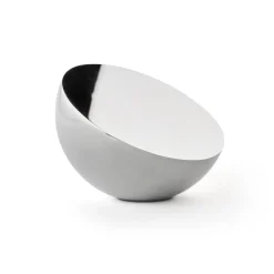 New Works Bordsspejl Aura, Ø 13 cm, stål, poleret