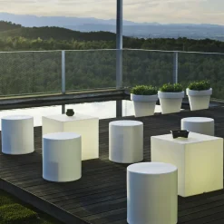 Newgarden Cuby LED dekorationslampe med kabel, 40x40cm